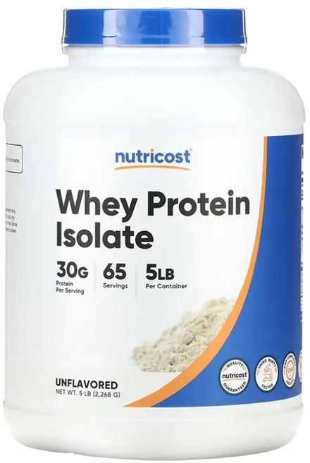 뉴트리코스트 웨이프로틴 단백질 30g 운동보조제 무맛 2.26kg, 2.268kg, 1개 - 쿠팡