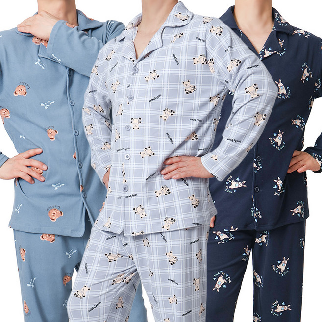 핑크존 더블웜 잠옷세트 E5 남성용