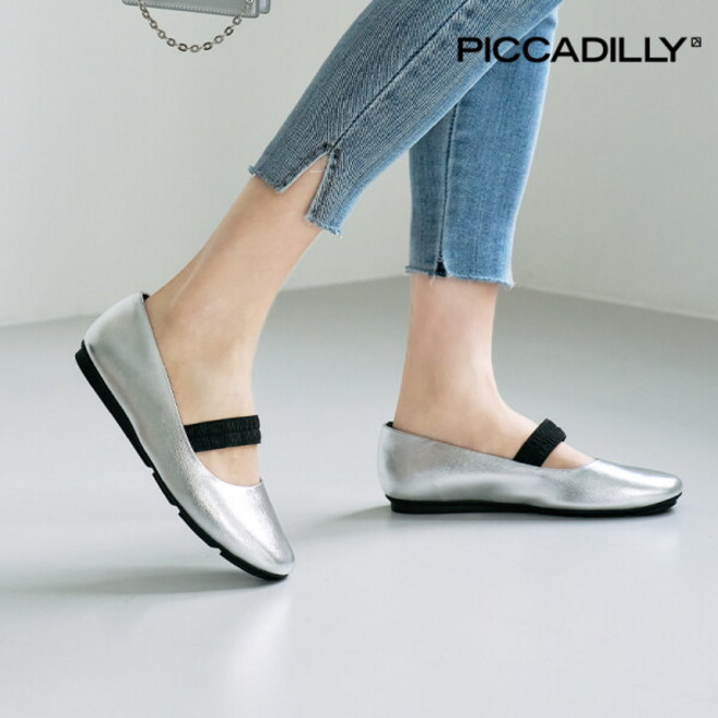 [피카딜리] [PICCADILLY] 122018 메리제인_실버(1.5cm)