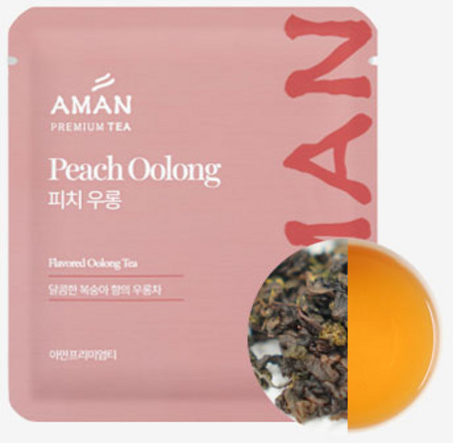 [아만프리미엄티] 피치 우롱, 1개, 50개입, 2.5g