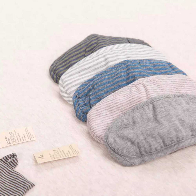 점심시간 아이 마스크 순면 안대 여름 차광 눈보호대, 1개, 핑크그레이