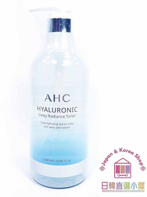 AHC 玻尿酸精華化妝水 1000ml, 1個, 新包裝1000ml, 1L