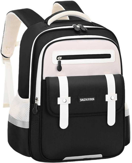 FIIDO兒童護脊書包 減壓輕量 多層大容量 360度反光條 透氣背墊 1~6年級適用