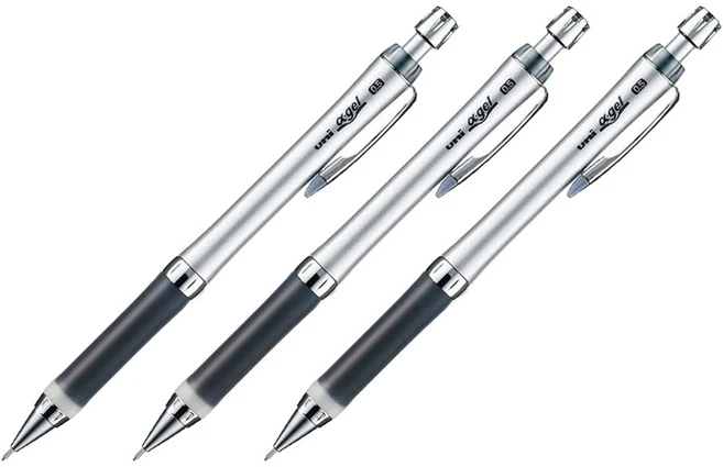 알파겔 샤프 M5-807GG 블랙 24, 0.5mm, 3개 - 쿠팡