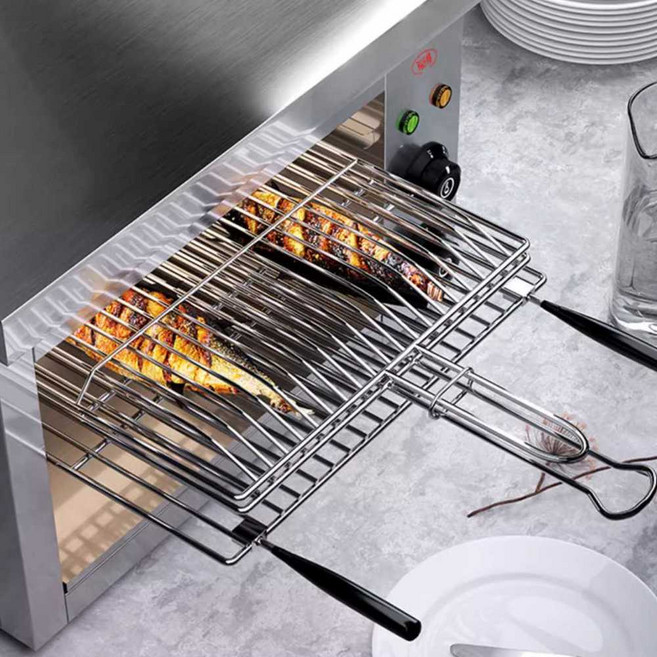 업소용 생선 구이 기계 전기 그릴 오븐 야끼바 초벌 굽는, 1. 소형