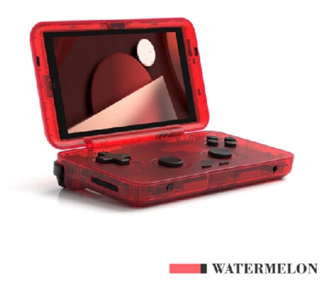 레트로게임기 레트로이드 포켓 플립 게임 콘솔 레트로 안드로이드 4.7 4G + 와이파이 512G 70000 PSP 신제품, 26.red - 512GB 450PSP GAMES