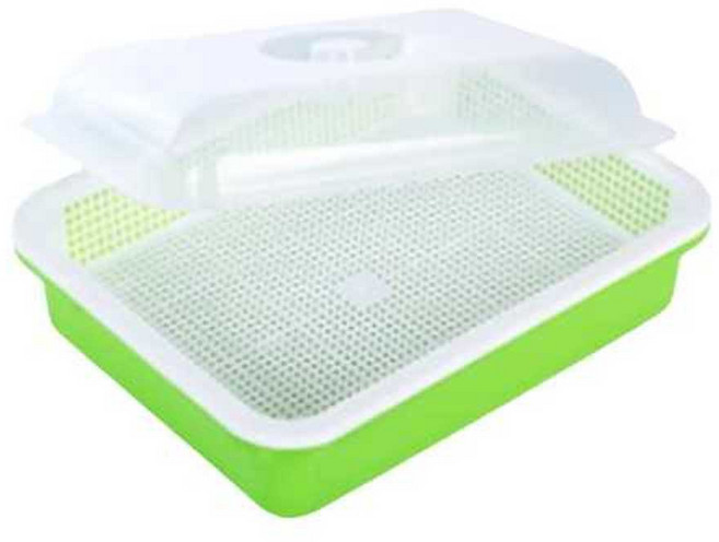 가정용 수경재배기 야채모종 콩나물키우기 모판 덮개, 1개