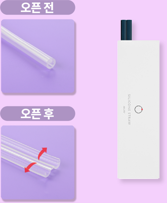 에이비라이프 스탠리 스타벅스 텀블러 호환 빨대 33cm 녹색 2개, 1세트