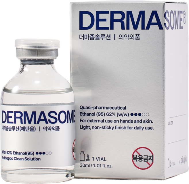 닥터더마좀 더마솜 범용살균제 발톱 무좀 치료제 내성발톱 발뒤꿈치 갈라짐 각화형 발바닥 발가락 각질제거 풋케어 문제성발톱 연고 연화제, 30ml, 6개, 1개입