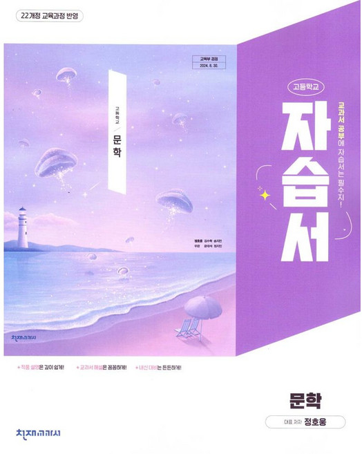 고등학교 문학 자습서 (천재 정호웅) (2026년 고2)(22개정), 국어영역, 고등학생