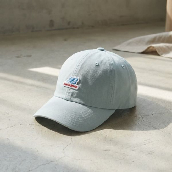 뉴발란스 스택트 와펜 로고 볼캡 - 51 Light Blue NBGDFB1103