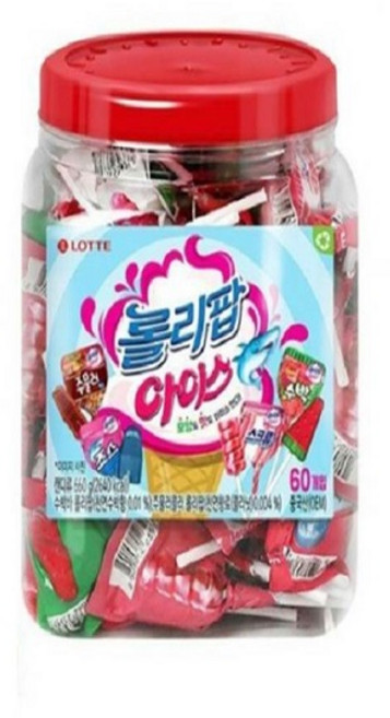 롯데제과 롤리팝 아이스 660g x2통, 2개