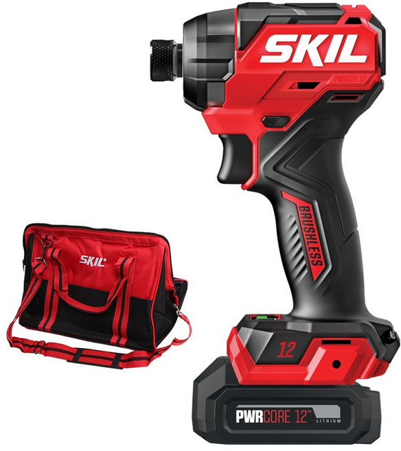 스킬 충전 임팩 드라이버 전동 드릴드라이버 ID6744SE20, 1개