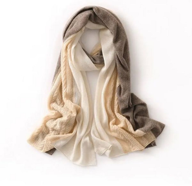 몽골캐시미어목도리 캐시미어스카프 캐시미어 100 머플러 숄 목도리 여성 겨울 스카프 스키 봄 니트 QOYO