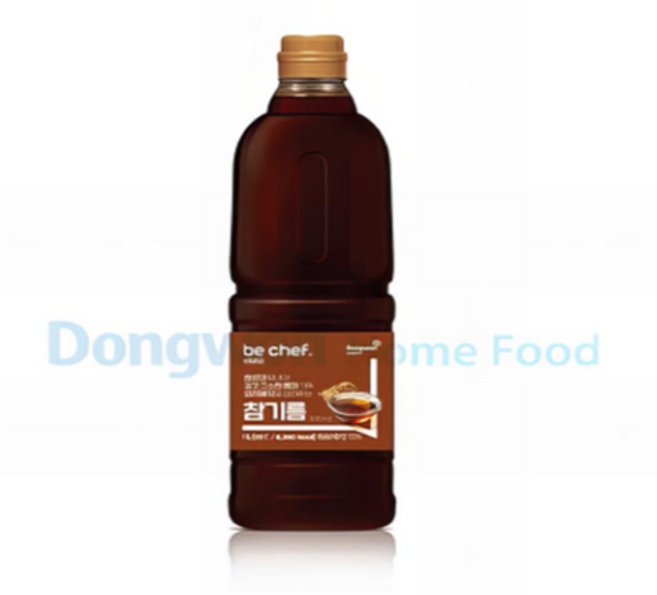 비셰프 참기름, 4개, 1L