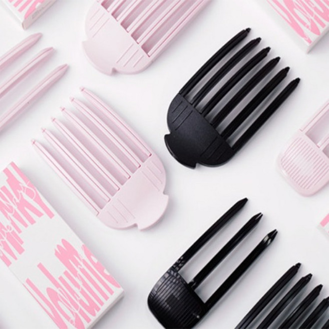 [밍크아이] 밍키볼륨 3날 6날 (블랙 /핑크)국산 정품보장., 블랙3날