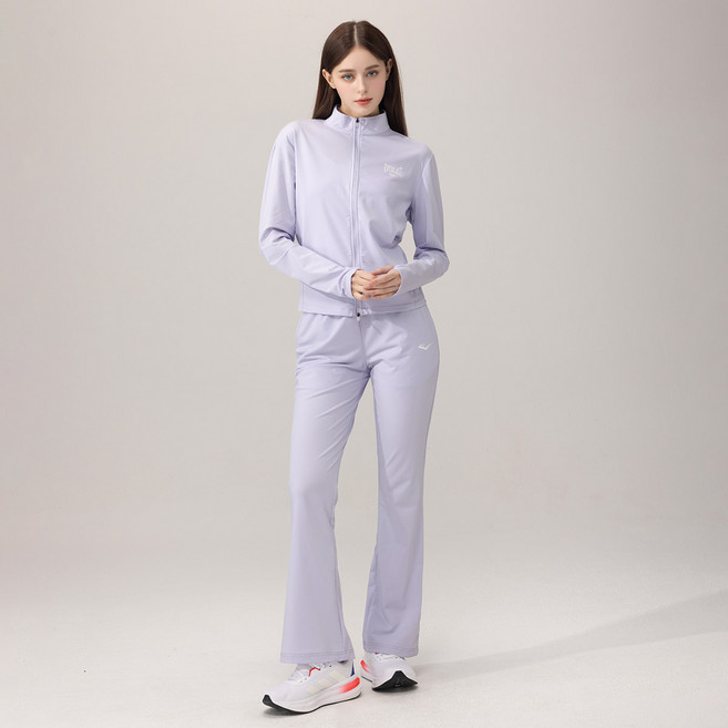 에버라스트 여성 러닝크루 상하세트 러닝자켓 + 부츠컷 팬츠