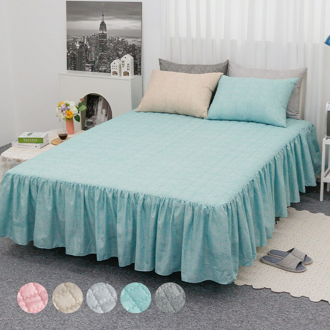 레이궁 데일리 프릴 스커트 침대커버