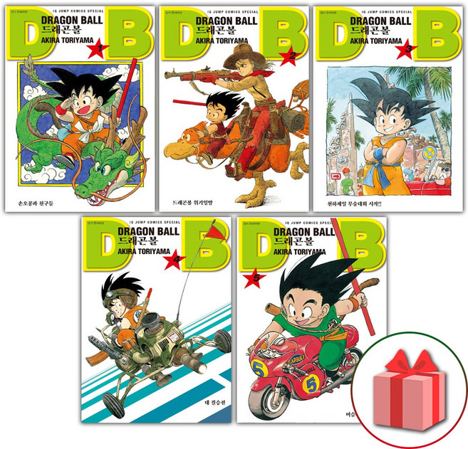 드래곤볼 신장판 1-5 세트