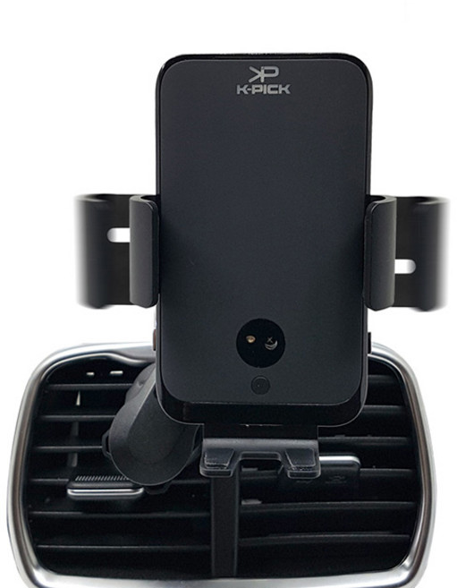 케이픽 적외선센서 배터리내장 무선충전거치대_더뉴 에스원, 1개