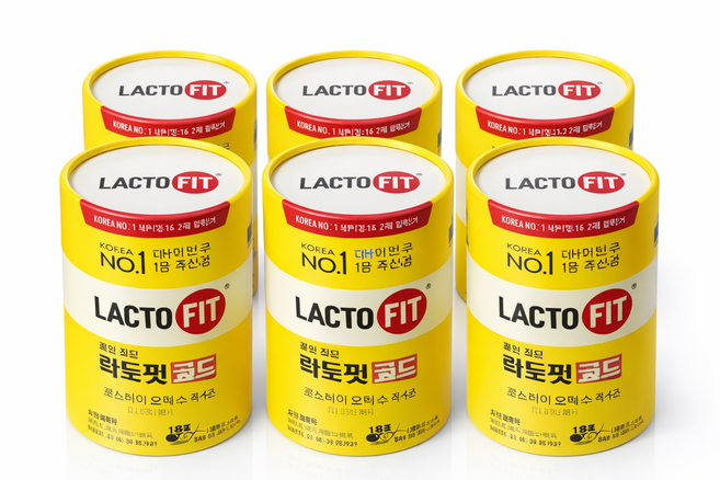 종근당건강 락토핏 생유산균 골드, 20g, 6세트