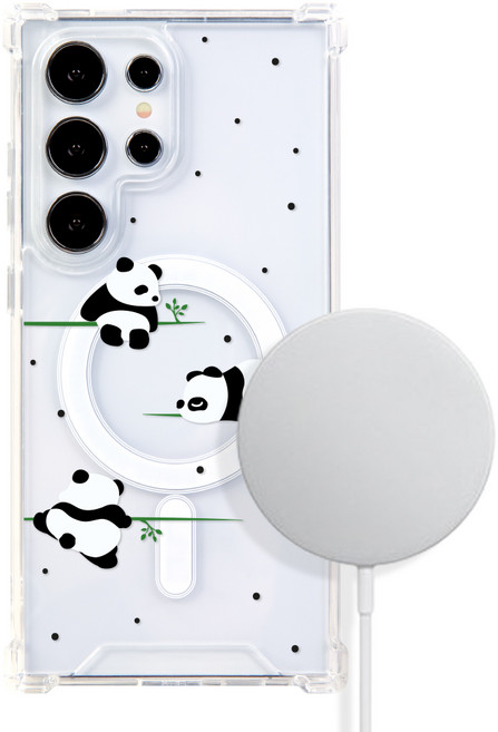 레이지 팬더 맥세이프 마그네틱 에어룸 변색방지 폰케이스