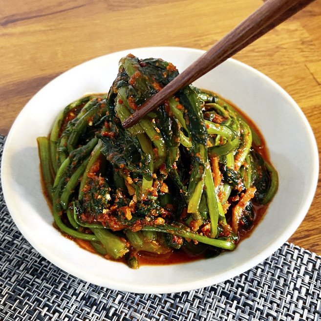 100% 국내산 맛있는 열무 김치 2kg 매콤 아삭한 전라도 별미 물김치, 열무김치, 1개