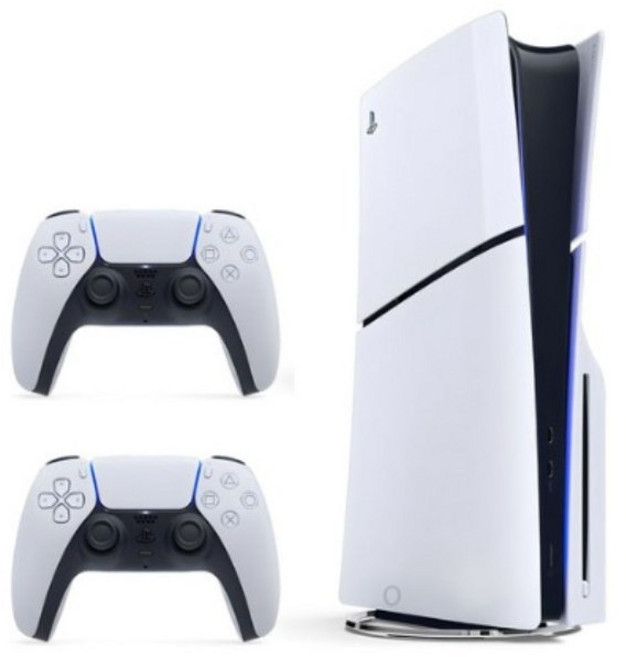 플레이스테이션 5 슬림 스탠다드 에디션 콘솔게임기, CFI-2018듀얼번들