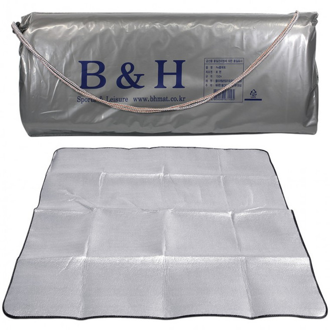 국산 BH 은박돗자리+고급 보관용 가방(130cmx150cm), 국산 BH 은박돗자리+고급 보관용 가방