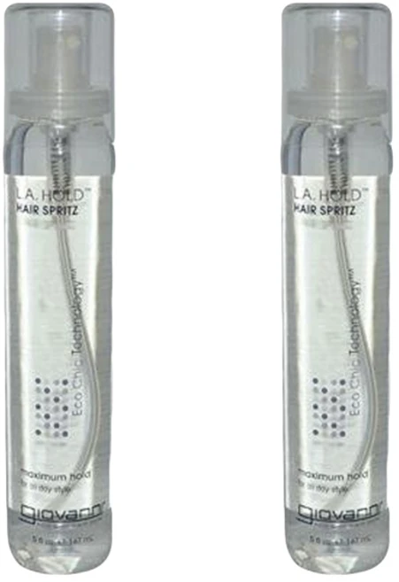 지오바니 L.A. 홀드 헤어 스프리츠 맥시멈 고정력, 147ml, 2개 - 쿠팡