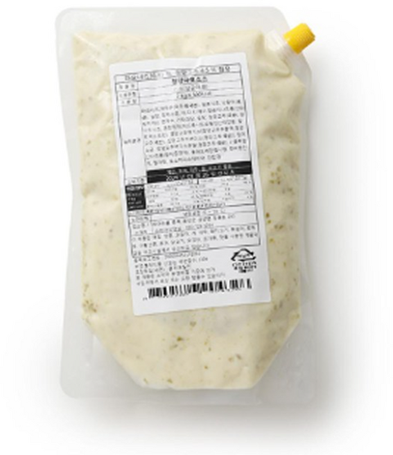 아워홈 청양마요 소스 2kg / 청양고추마요소스 먹태소스, 1개