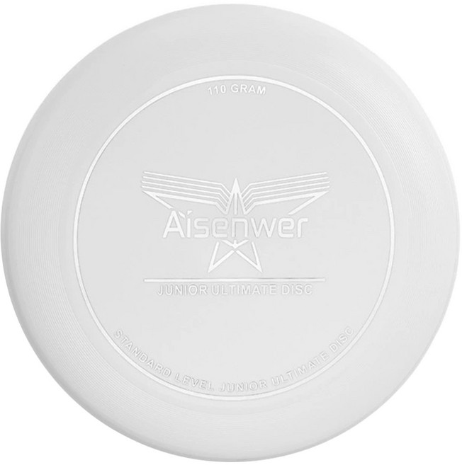 투데이리빙 전문가용 프리미엄 플라잉 디스크 원반 던지기 던지는 부메랑 거츠 얼티미트 스포츠 레저 용품 체육 놀이 도구, 1개, R89194W(화이트