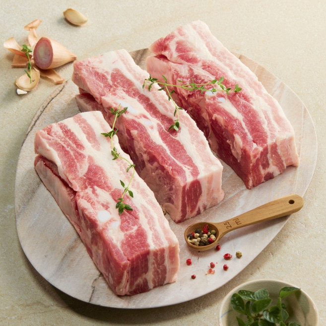 보성 녹차 먹고 자란 프리미엄 암퇘지, 앞다리 수육용 500g x2, 1개