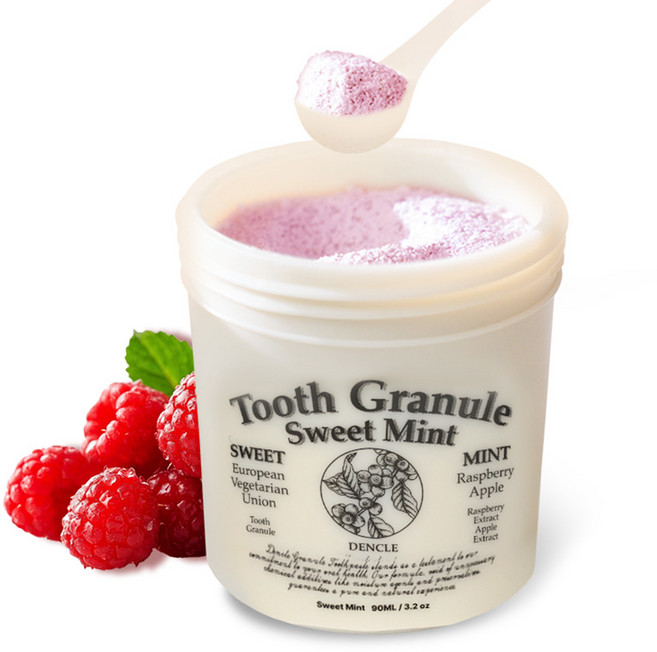 덴클 치약 시린이 잇몸보호 붓기 염증 알란토인 비건 가루치약 스위트 1개, 90ml