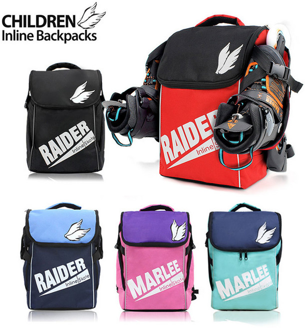[RAIDERMARLEE]레이더 마리 아동용 인라인 가방, 레이더아동가방_블랙, 1개