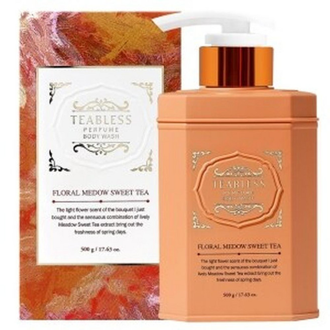 티블레스 퍼퓸 바디워시 스위트티 플로럴향, 2개