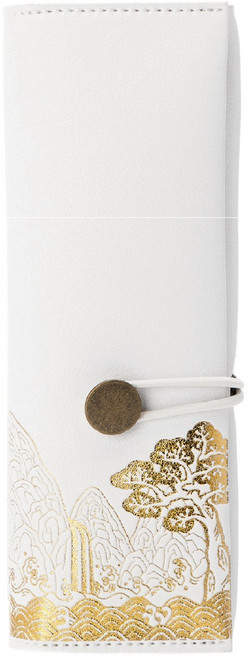 미미달 일월오봉도 필통 국립중앙박물관 굿즈 가정의달 어버이날 스승의날 부모님선물, 백색