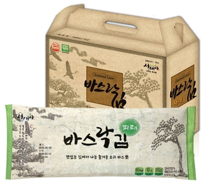 [서천서래야]바스락반장김 16봉(파래김) x 2세트