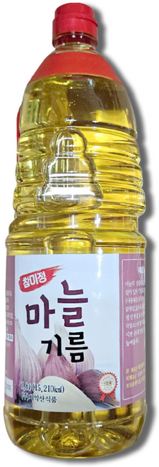 참미정 마늘기름, 1개, 1.8L