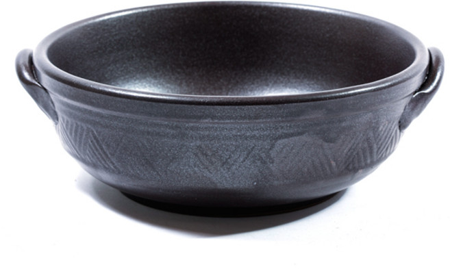 옹기 구형감자탕 냄비 3종 뚝배기냄비 뚝배기 감자탕, 1개, 소(230*90mm)