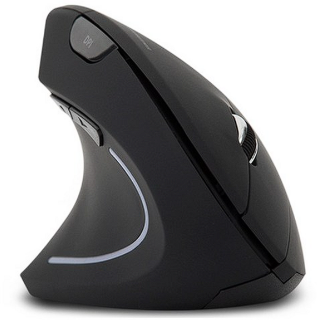 코시 왼손전용 버티컬 무선 마우스 M3452WL, 블랙, (새상품)M3452WL