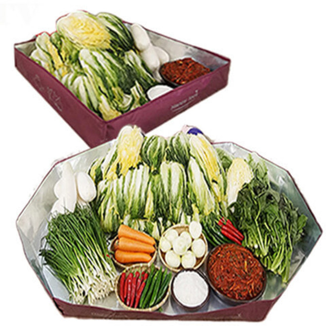 해피락 은박 위생 김장매트 팔각 사각 김치 다용도 매트, 중형 사각(단품), 1개