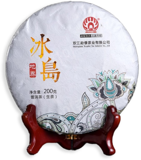 빙도지계 고수보이차 생차 1편 200g 2021년 빙도오채, 1개입, 1개