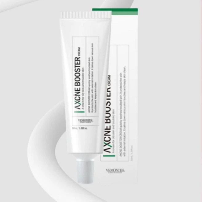 베몽테스 악신 부스터 크림 50ml 여드름 지성 트러블 문제성피부, 1개 - 쿠팡