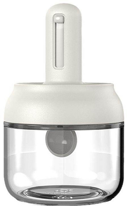 귀월미 스푼일체형 밀폐 조미료통, 1개, 280ml