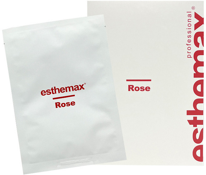 에스테맥스 로즈 마스크 684-10 (1BOX/10매) 피부결 윤기 보습, 10개입, 1개