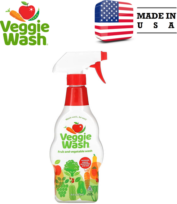 Citrus Magic Veggie Wash 농산물 세척 473ml (16fl oz), 1개