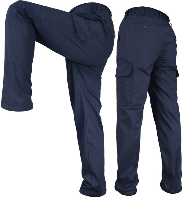 얇은 봄 여름 남자 작업복 건빵 바지 NS431F 하의 허리주름밴드