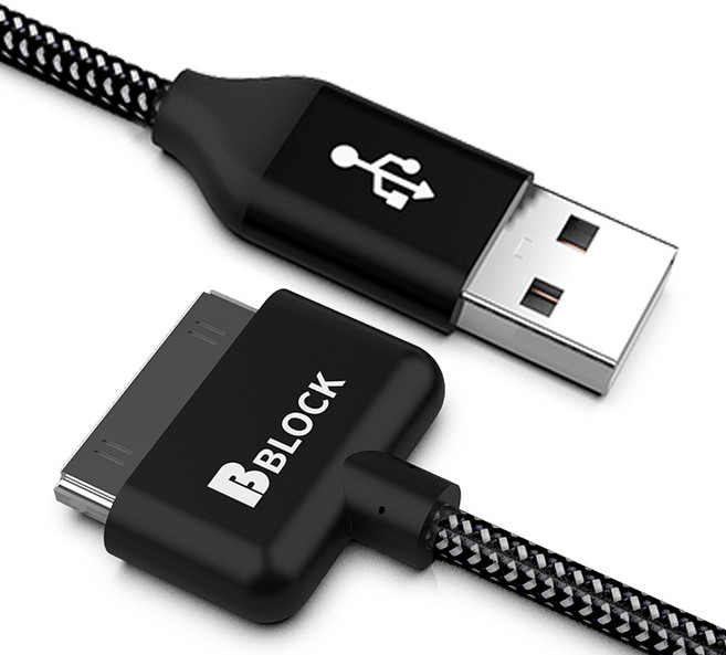 [1+1] 아이폰 30핀 고속 충전 케이블, 1) 30핀 케이블(1.2m+1.2m), 2개