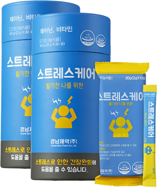 경남제약 스트레스 케어 영양제, 60g, 2개